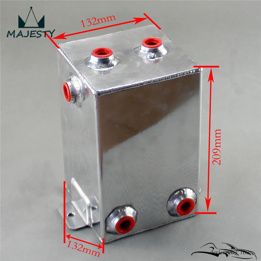 4L алюминиевый сетевой бак набор зеркальный лак топливо Универсальный Полный