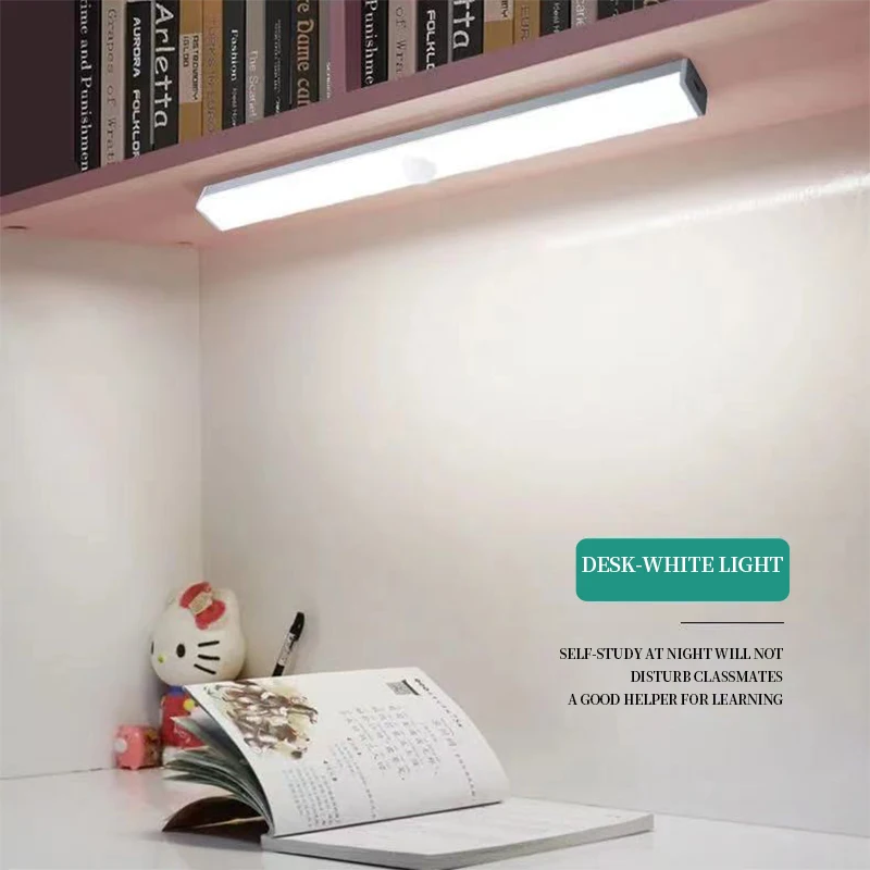 

LED Dimming Cabinet Light Led Lamp for Kitchen Aluminum PIR Motion Sensor Wall Lamp for Wardrobe Corridor Closet Indoor Light