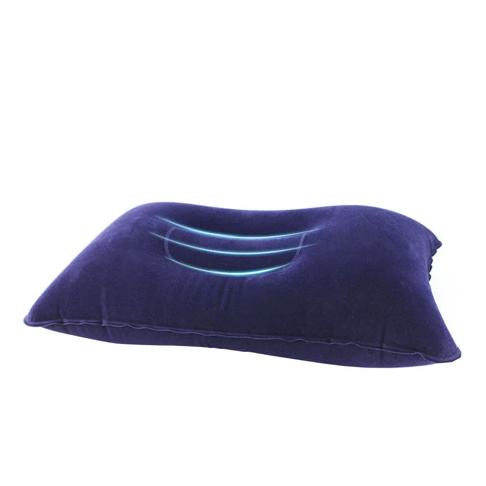 Подушка для путешествий надувная подушка стула автомобиля сна 1 шт. ПВХ