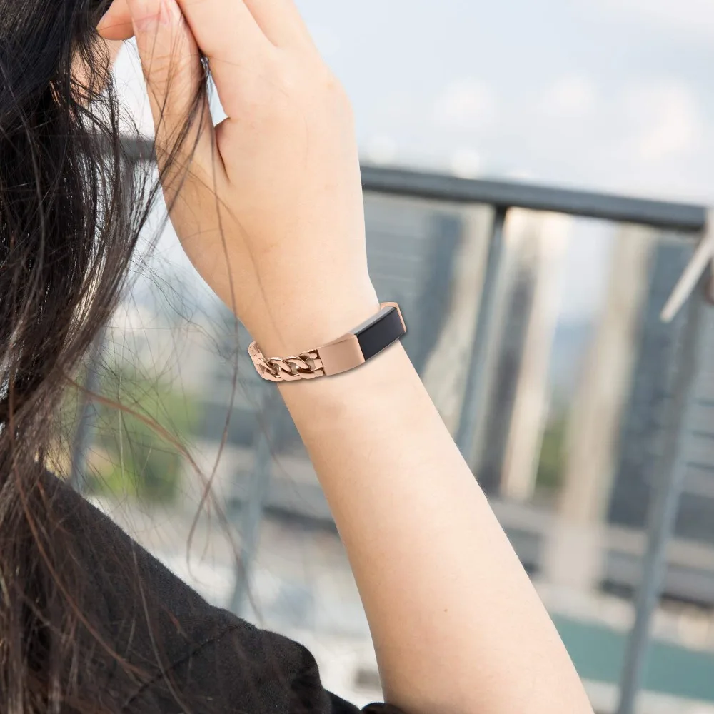 

New Arrival 4 Colors Metal Stainless Steel Watch Band Replacement Strap For Fitbit Alta HR /Alta Tracker Bracelet High Quality