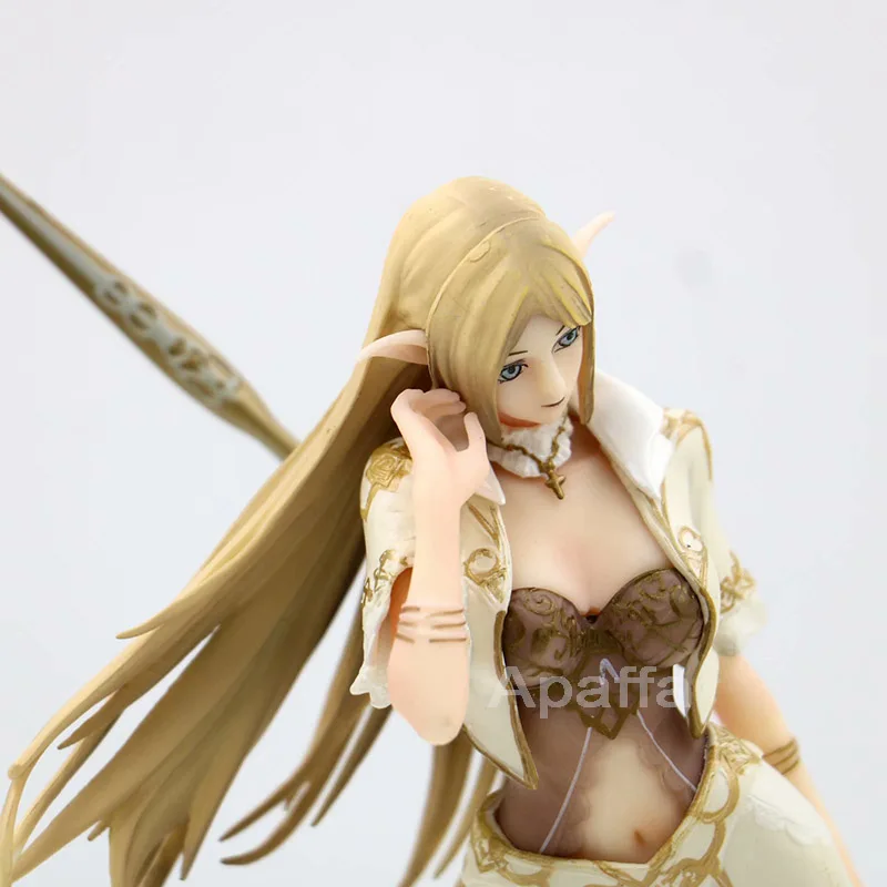 

Anime Figure Lineage heaven 2 Elf Female Mage with Weapon PVC Action Figure Toys Model Collectibles 24CM