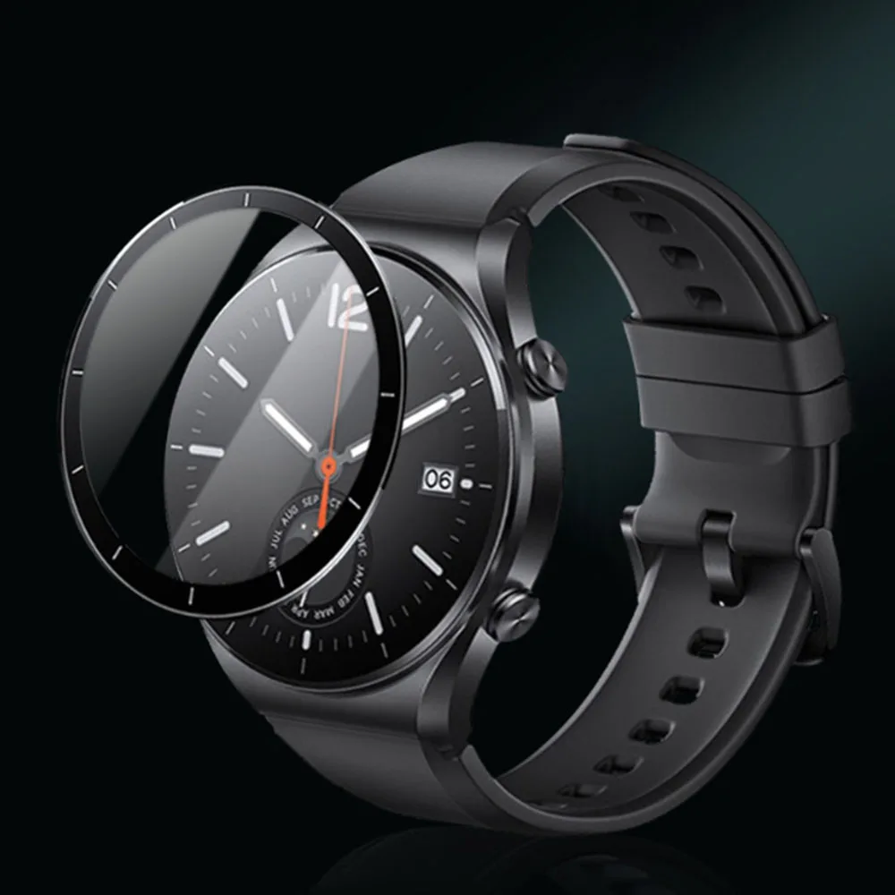 

Protective Film For Xiaomi Watch S1 Smart Watch Screen Protector Film Clear TPU Transparent Ultra-thin Full Cover Accessories