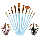 10 шт. многофункциональная Акварельная ручка для рисования художественные принадлежности кисть для рисования художника нейлоновые кисти для живописи маслом