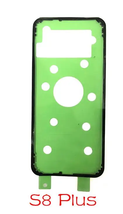 S8 Plus Водонепроницаемый задняя Батарея Стекло крышка Стикеры для Samsung Galaxy S8 S9 S10 плюс S10e S7 S7 Edge Note для девочек от 5 до 8 лет 9 - Цвет: S8 Plus
