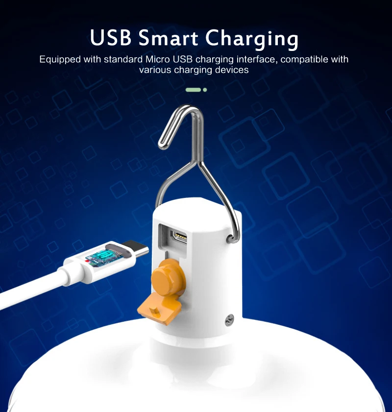 Светильник для кемпинга светодиодный перезаряжаемый с USB-разъемом | Лампы и