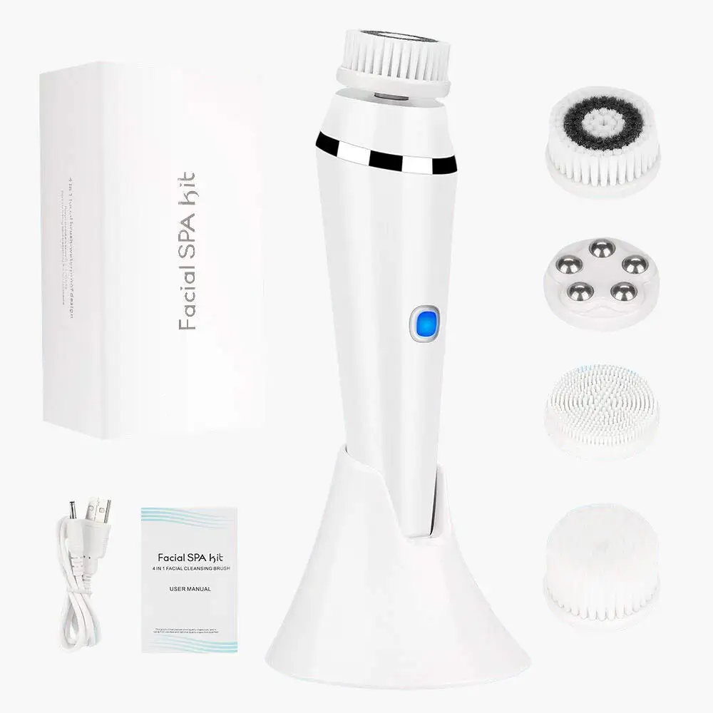 

Sonic Facial Cleansing Brush Exfoliator Waterproof Face Scrubber Skin Care Tools Facial Massger For Dropshipping