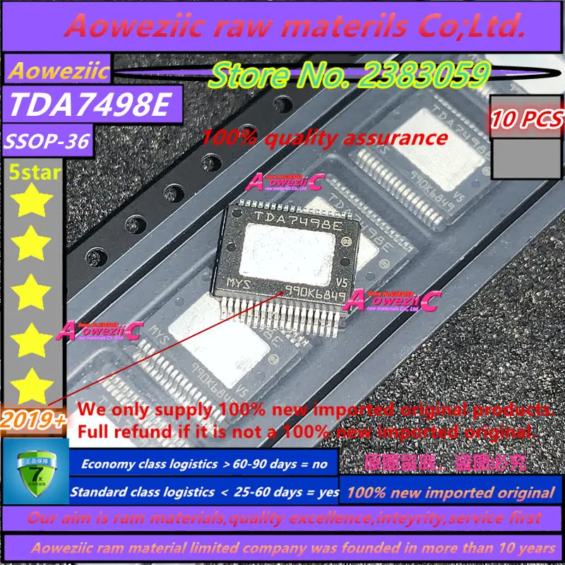 

Aoweziic 2019 + 10 шт. 100% новый импортный оригинальный TDA7498E TDA7498MV TDA7498L TDA7498TR SSOP-36 аудио усилитель TDA7498