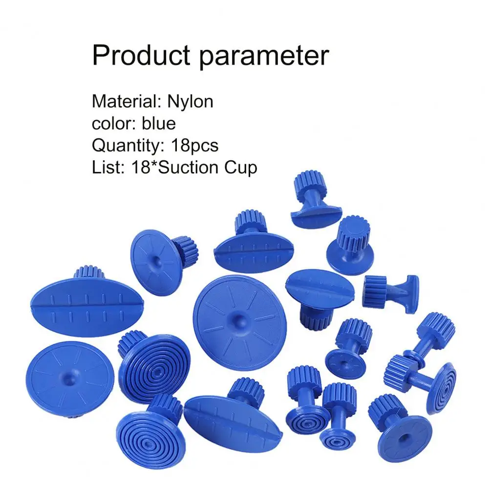 

18 pcs Sucker Glue for Slices Repair Dent Nylon Car Dent Repair Suction Cup for Motorcycle
