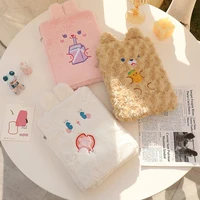 kawaii bear rabbit 11 inches ipad cover tablet pc protective pouch korean plush sleeve notebook organizer bag school stationery