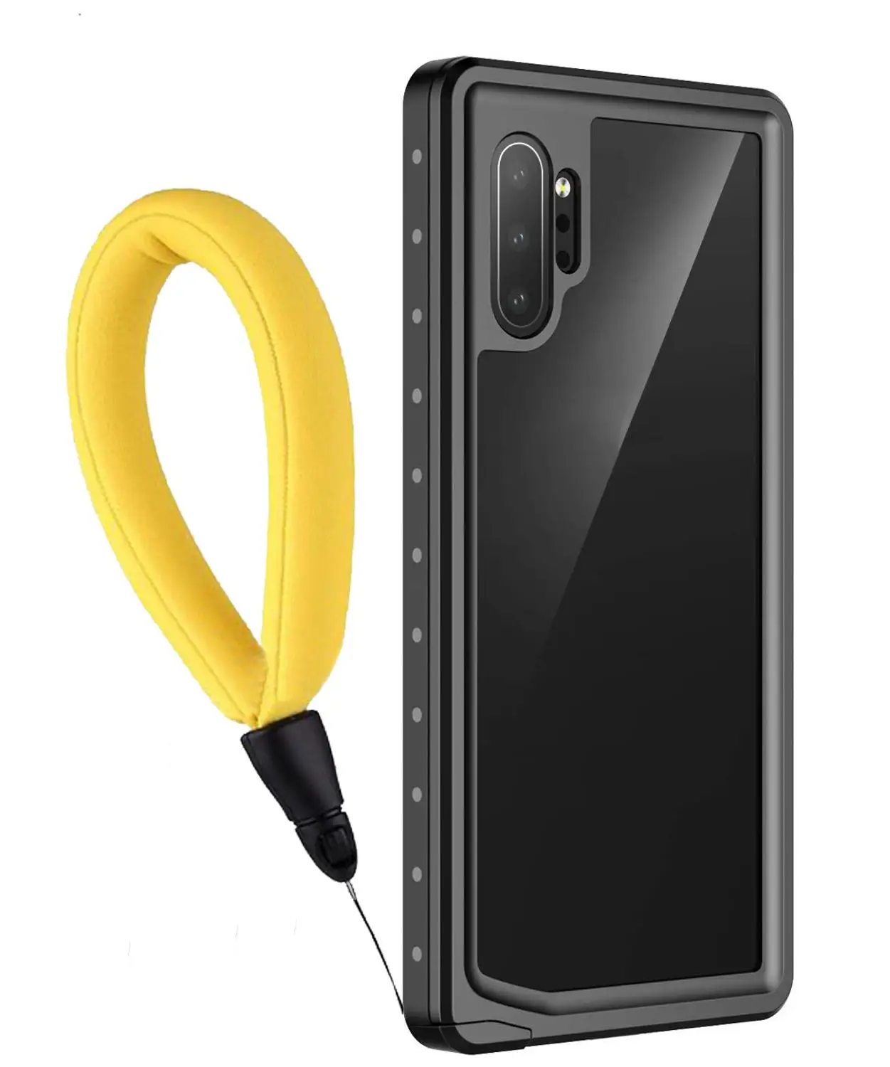 Case with Wristband IP68 Водонепроницаемый чехол для samsung Note 10 plus Note 8 9 плавательный чехол водонепроницаемый чехол для samsung Galaxy S10E S8 S9 S10 Plus - Цвет: Case with Wristband