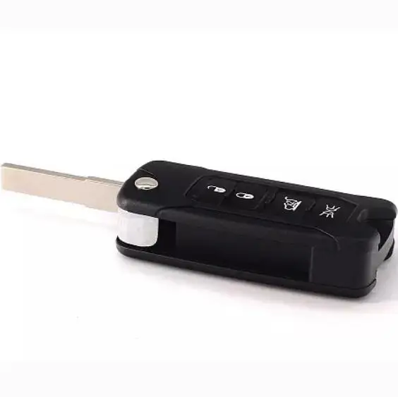 Складная откидная оболочка ключа дистанционного управления 4 кнопки для Chrysler
