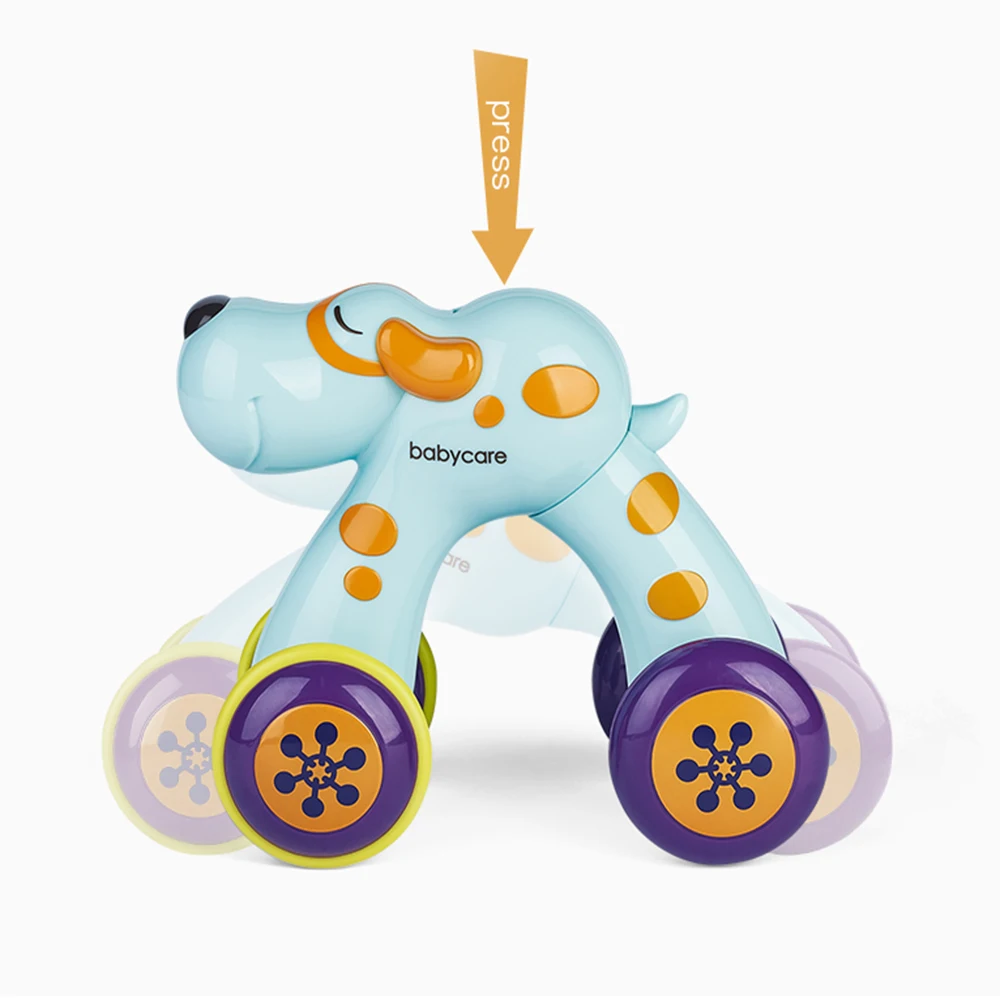 Детский игрушечный автомобиль пресс оттягивающий назад экскаватор щенок модель