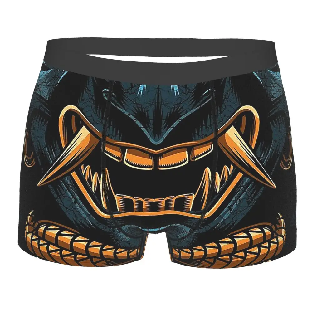 

YAKUZA Oicho Kabu Yamaguchi Gumi Awesome Samurai Gold Underpants Cotton Panties Men's Underwear Ventilate Shorts Boxer Briefs