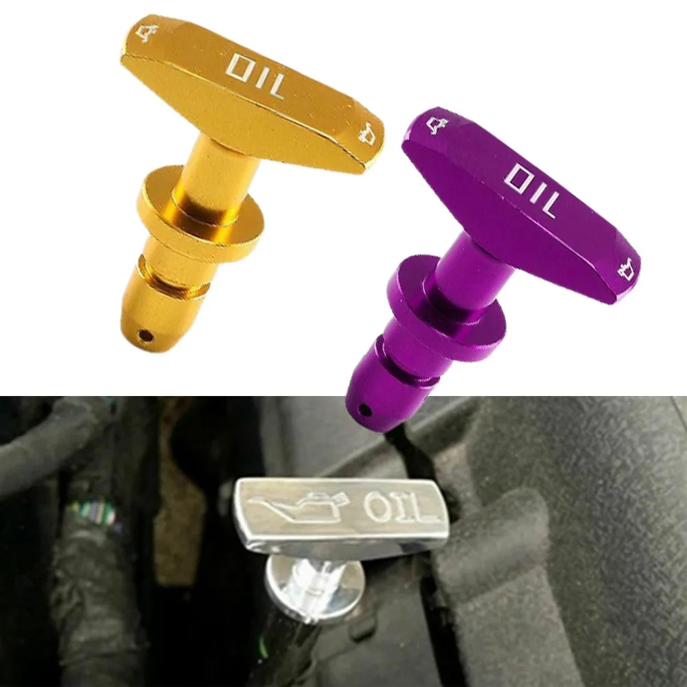 

Billet Aluminum Oil Dipstick Pull Handle For Ford 1999-2011 Mustang GT V8 GT500 Car Accessory High Quality Oil Caliper Handle