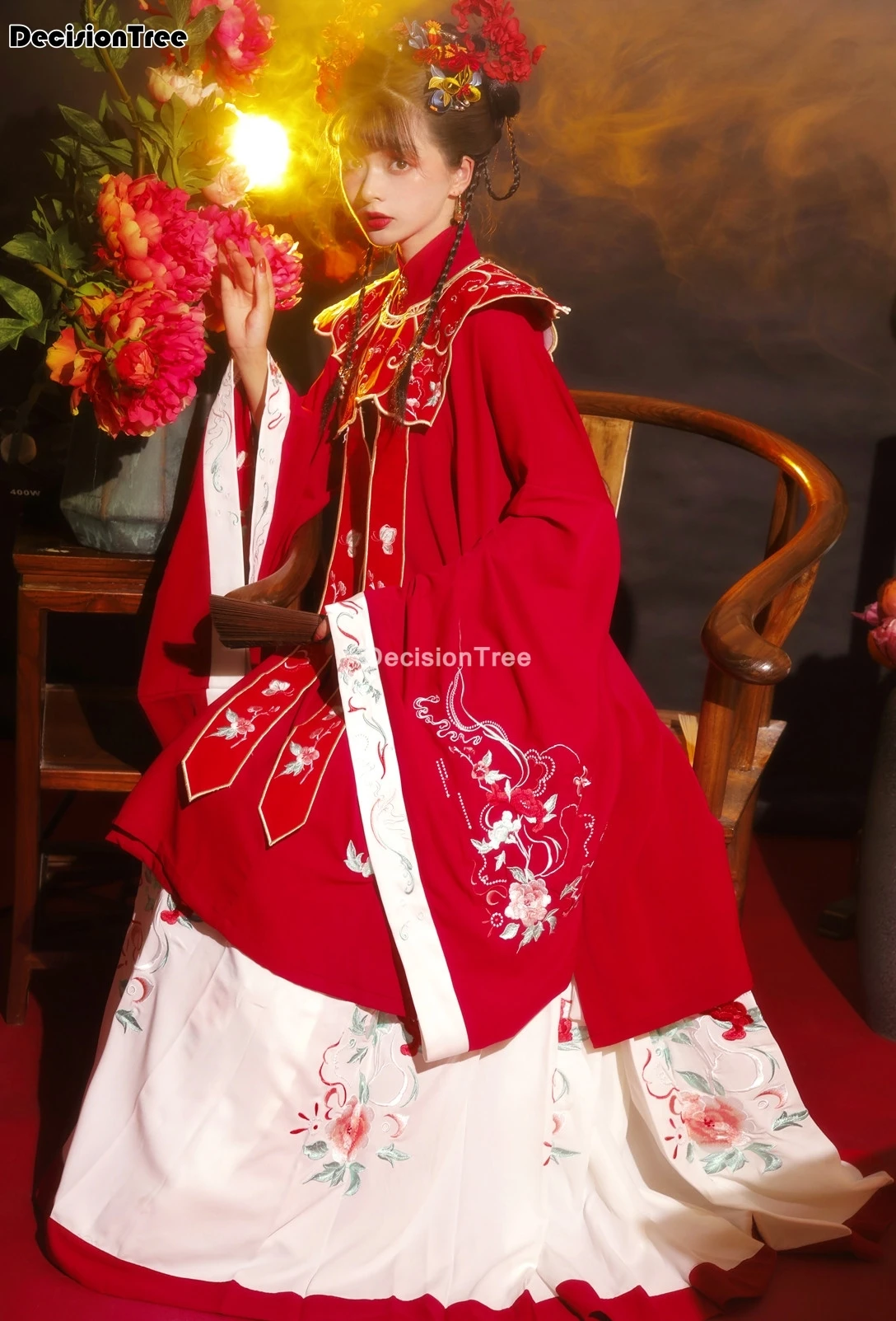 

2021 hanfu chinese style ancient costume traditional folk dance performance clothing retro princess fairy clothes party wear