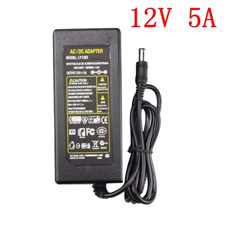 AC 100V - 240V to DC 12V 1A 2A 3A 5A 6A 8A lighting transformers Power Supply Adapter Converter Charger For LED Strip light | Лампы и