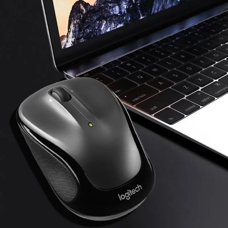 Logitech M325 3 кнопки USB Беспроводная мышь компьютер 1000 DPI 2 4 GHz Unifying приемник