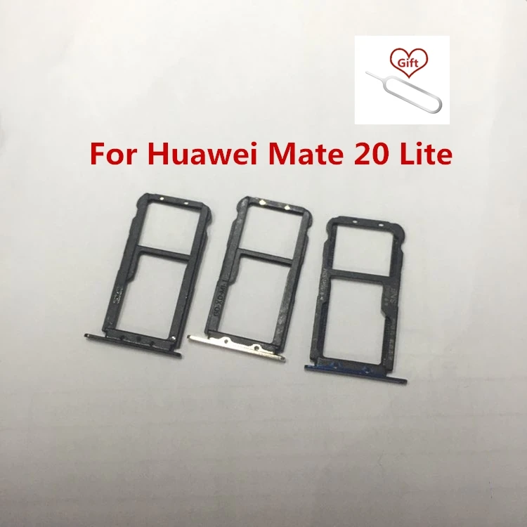 Для huawei mate 20 Lite держатель лотка для sim-карты слот карты адаптер замена запасных