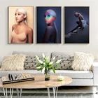 Художественная картина, постер с изображением девушки, сексуальная женщина, Ариана Гранде, фотопостер, Современная роспись, настенное украшение для дома