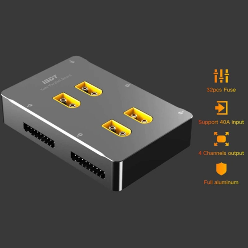 ISDT Pc-4860 безопасная параллельная плата 1 S-8 S 30A выход Xt60 Cnc зарядки | Игрушки и хобби