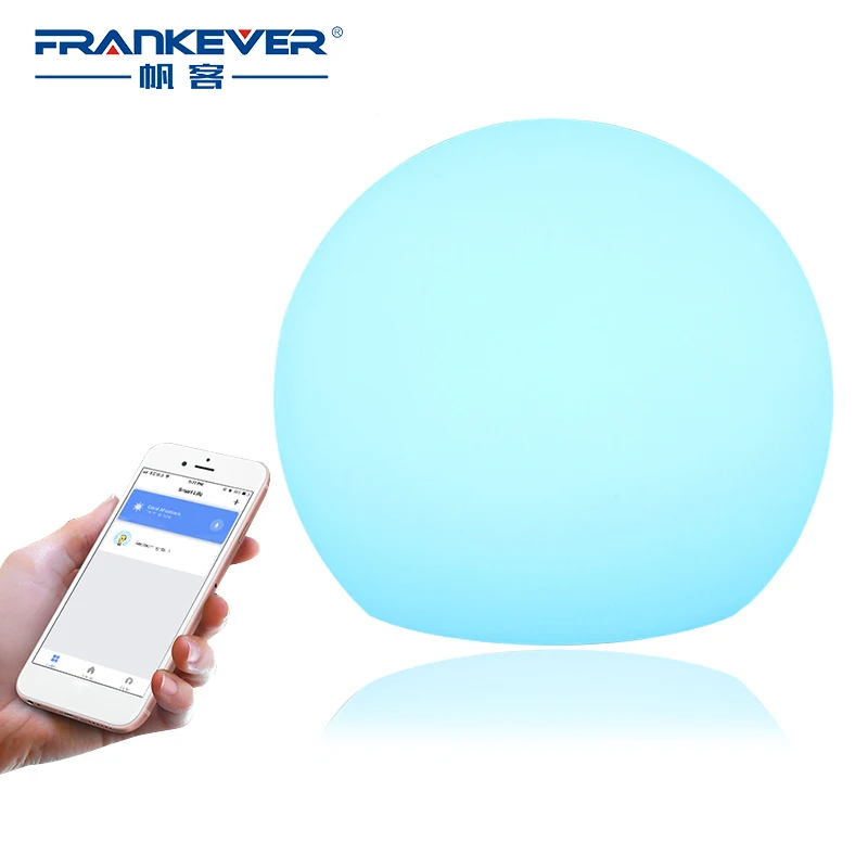 FRENKEVER Smart Управление лампы 1,5 W светодиоидная лампа с регулируемой яркостью Беспроводной светодиодный лампы RGBW LED Гостиная совместим с Alexa google home