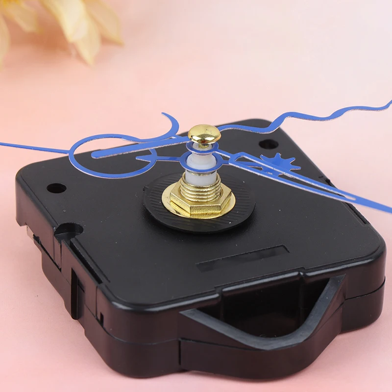 DIY тихий большой Часы настенные кварцевые механизм черно красный руки инструмент
