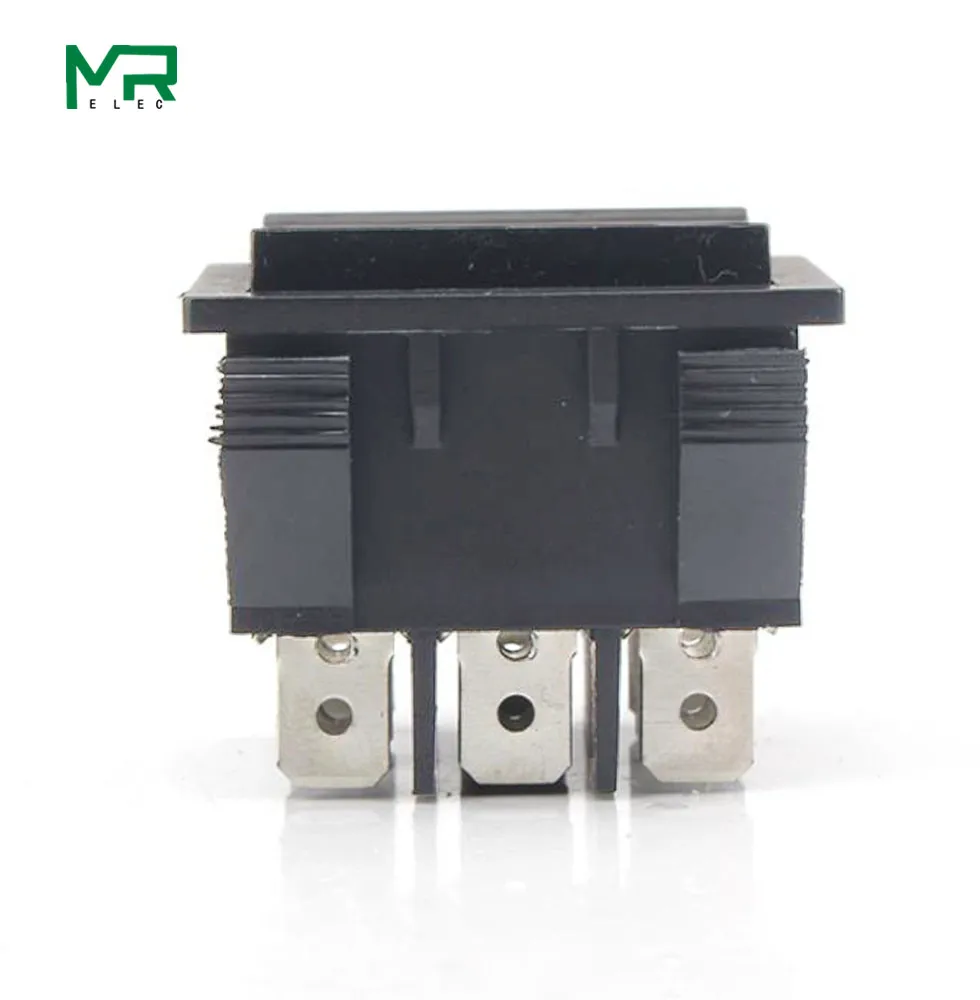 Фото KCD7-303 выключатель питания 9 pin 36*31 мм 16A250V/20A125V №3