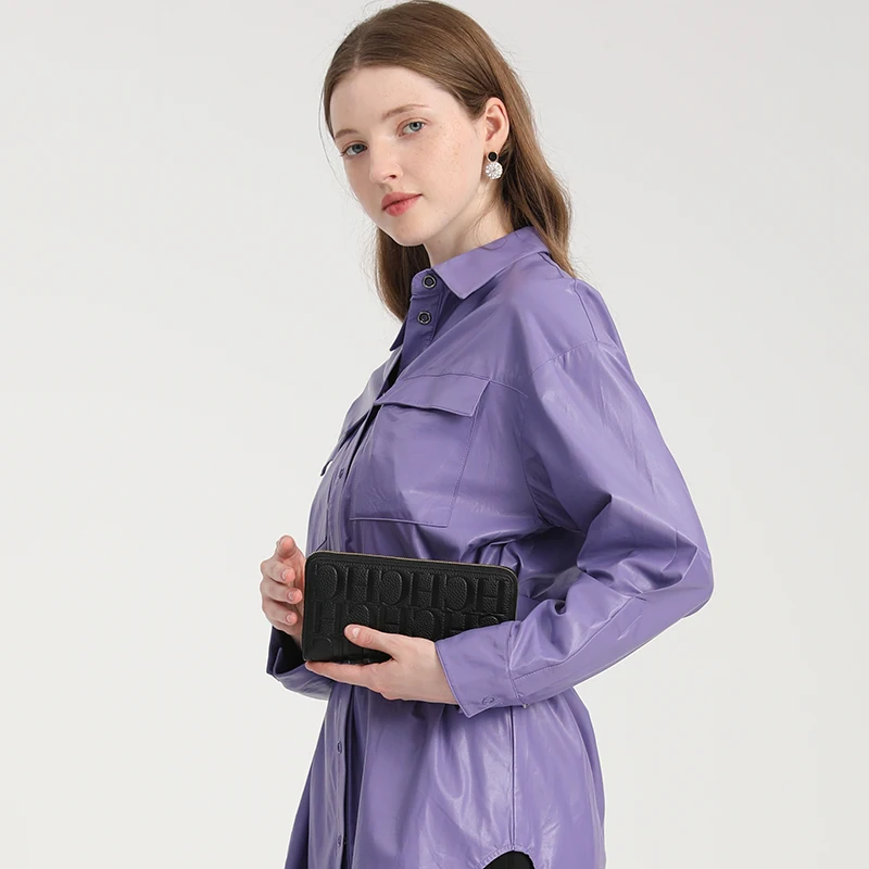 Chch Модный Роскошный дизайнерский женский дорожный кошелек большой вместимости металлик кожаный кошелек для карт аксессуары сумки от AliExpress RU&CIS NEW