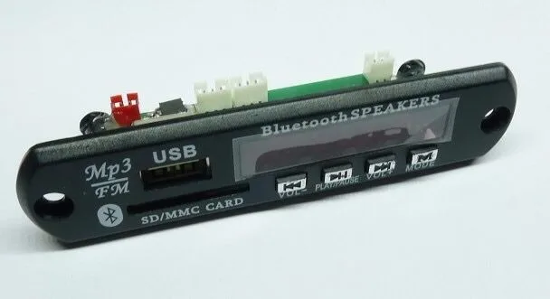1 шт. беспроводной Bluetooth 12 в MP3 WMA декодер доска аудио модуль USB TF радио для автомобиля аксессуары Bluetooth MP3 декодирующая плата