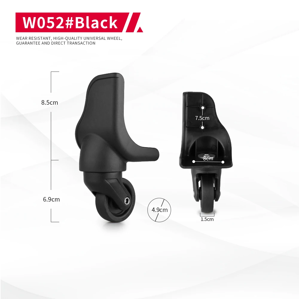DILONG W052 Travel Suitcase Accessories Wheels Trolley Case Replacement Repair Caster Practical Universal Wear-resistant Wheel