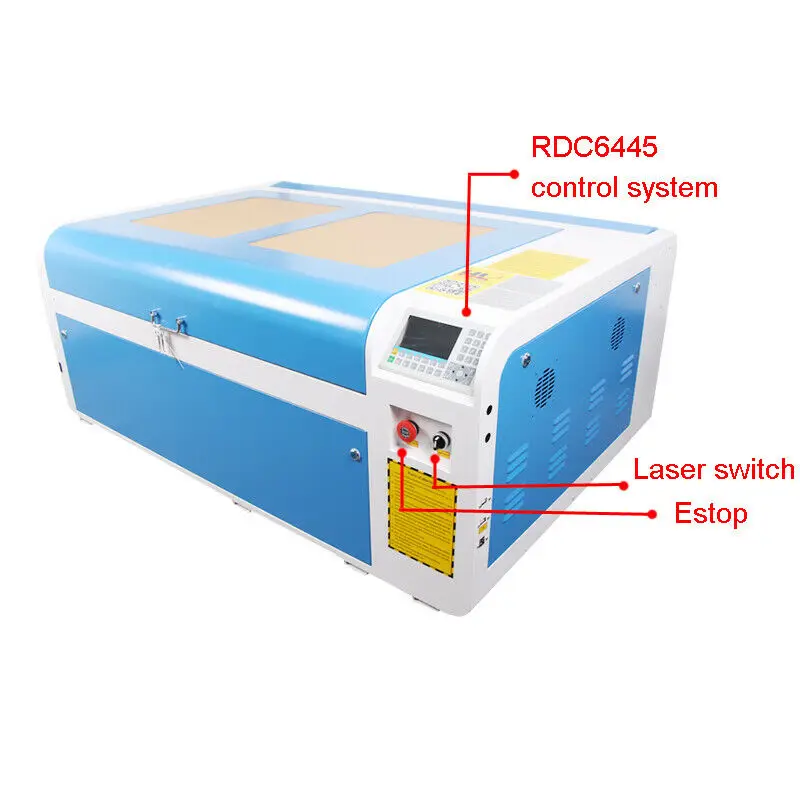 Отправка из России без налогов Reci 100 Вт CO2 лазерная режущая машина Ruida Dsp Автофокус
