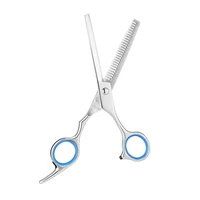 6 inch stainless steel teeth cutflat cut type hair styling scissor beauty salon hairdressing scissor for barber shop