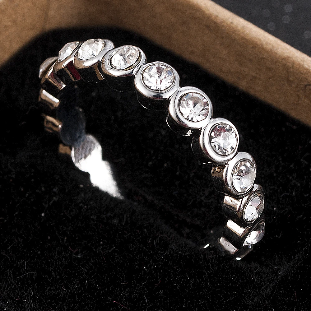 Новинка 2020 модные ювелирные изделия женские обручальные кольца кольцо с белым