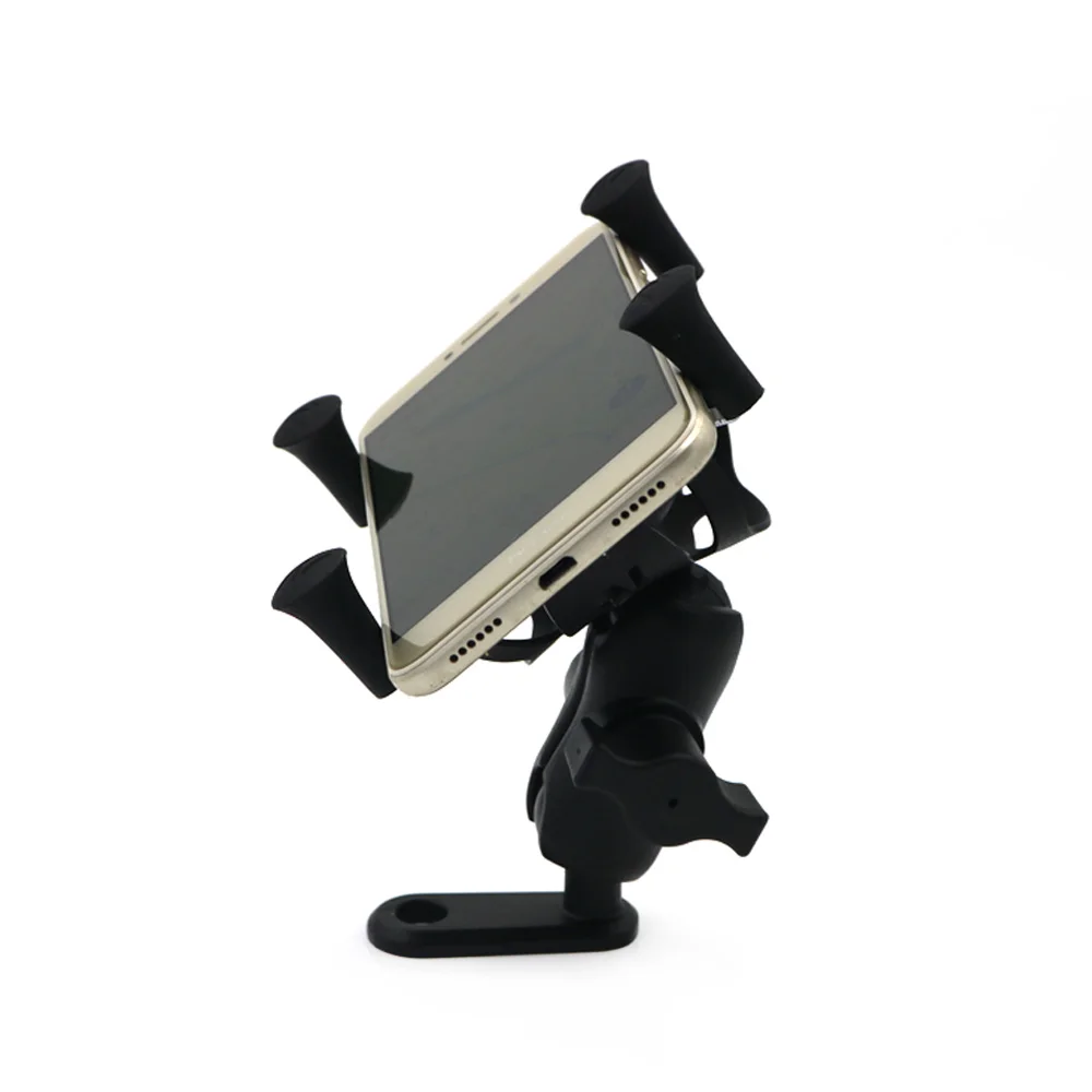 Держатель телефона с поддержкой зарядного устройства мотоцикла для KAWASAKI Z125 Z250 Z300