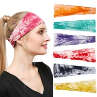 european and american sports hairband ladies yoga running fitness absorbent belt antiperspirant wide brimmed headband