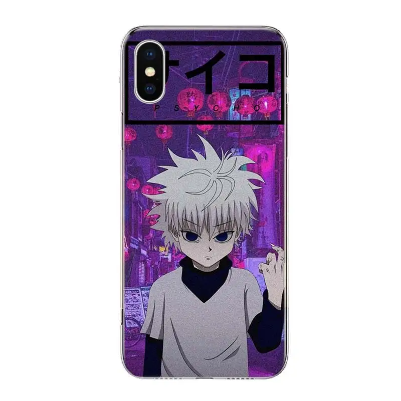 Anime Hunter x Hunters Anime Cover Phone Case For iPhone 11 14 Pro Max 13 12 Mini 6 X 8 6S 7 Plus XS + XR 5S SE Art Coque Cell