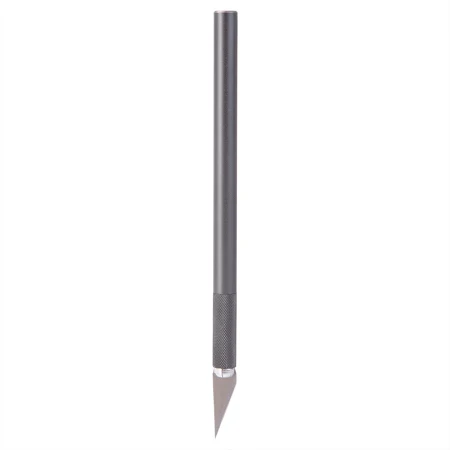 

Deli 2102 Engraving Non-Slip Metal Scalpel Knife 10 Blades Cutter Craft Knives For Repair Hand Tools