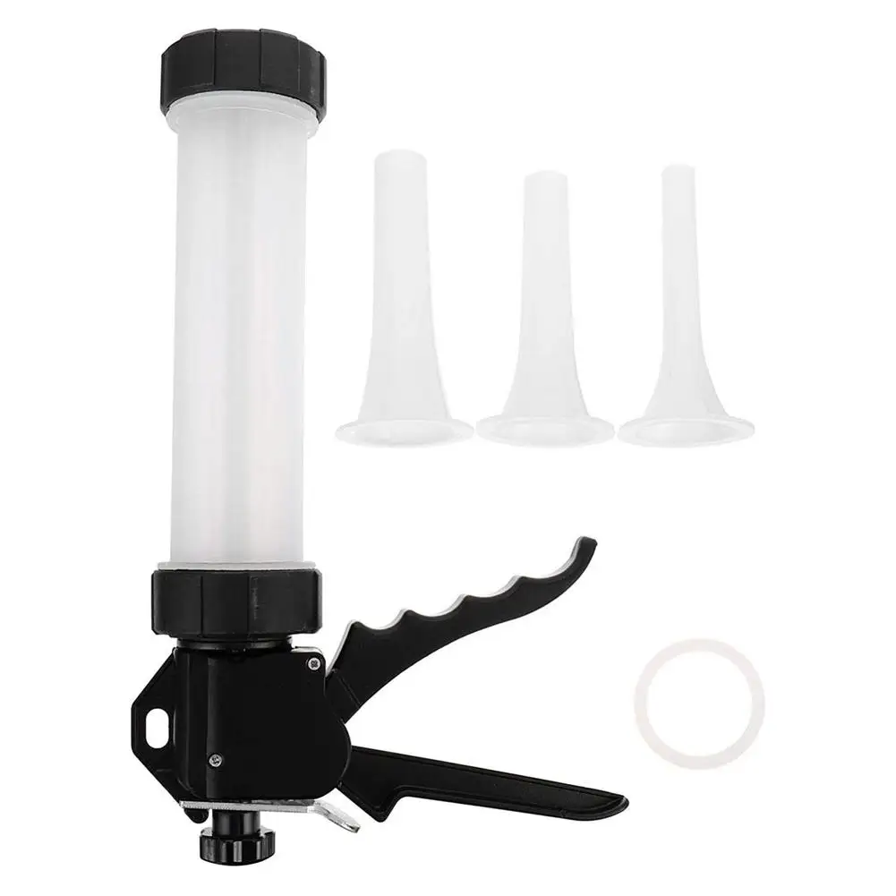 

Sausage Filling Tool Household Sausage Maker Kit With Food-Grade Materials 3 Filling Tubes Durable Sausage Stuffer For Kitchen
