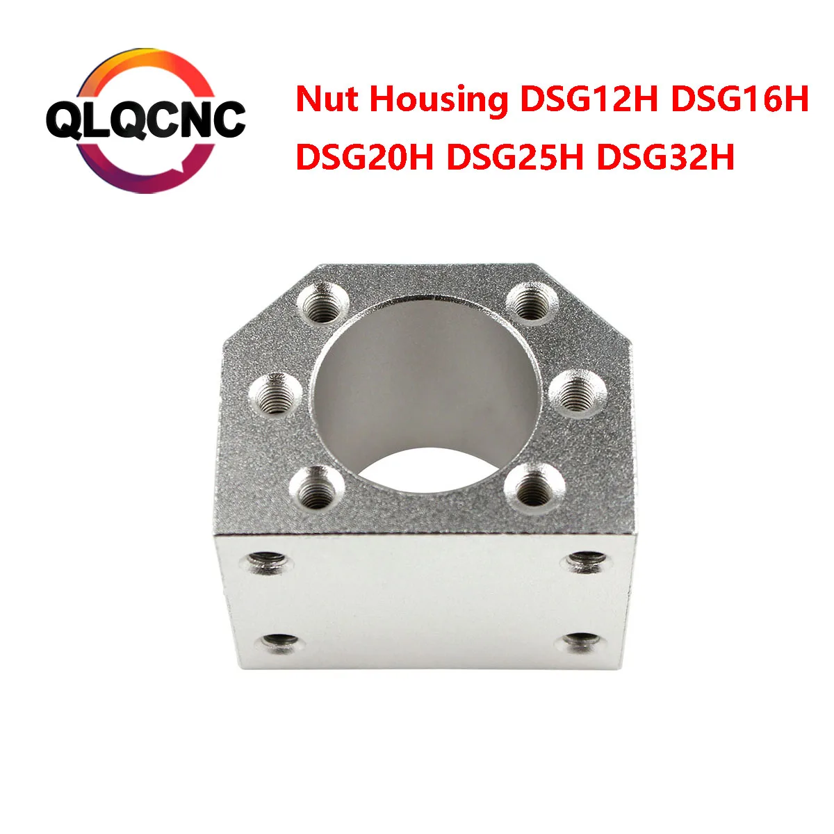 

1PCS Ballscrew Nut Housing DSG12H DSG16H DSG20H DSG25H DSG32H For SFU1204 1605 2005 2505 Ball Screw CNC Parts