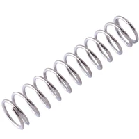 10pcs stainless steel small springs compression spring wire diameter 0 3mm out diameter 23456mmlength 5101520253035mm