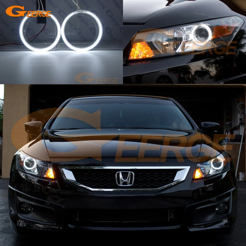 

For Honda Accord coupe 2008 2009 2010 2011 2012 Excellent Ultra bright CCFL Angel Eyes Halo Rings kit car Accessories