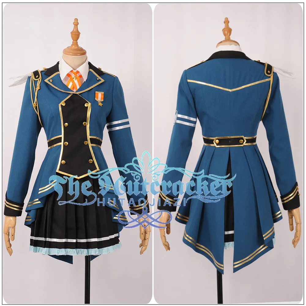 Костюм для косплея идола мастер лидер Амами Харука женская униформа с длинным