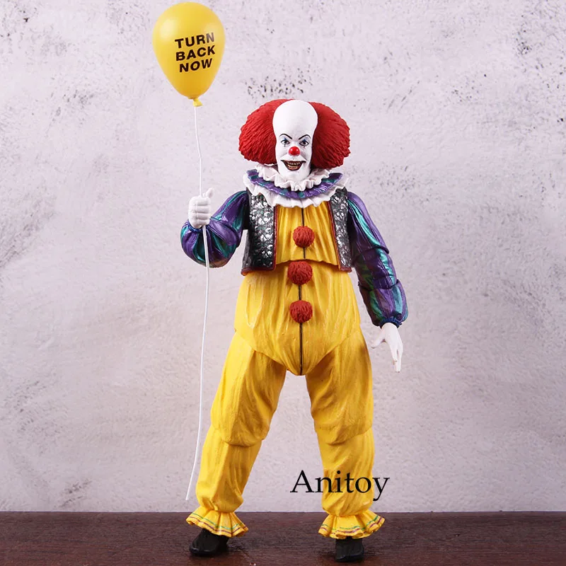 NECA Стивен Кинг это пеннивайз клоун это фильм 1990 конечная ПВХ NECA Ужасы Фигурки Коллекционная модель игрушки