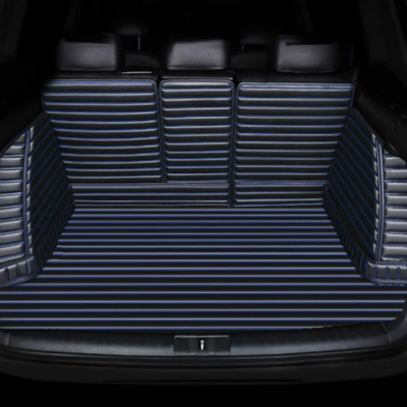 3D No Odor Special Waterproof Boot Carpets Cargo Rugs Full Set Car Trunk Mats for Audi A3 A4 A5 A6 A7 A1 S3 S4 S6 S7 S8 Q5 Q7 Q3