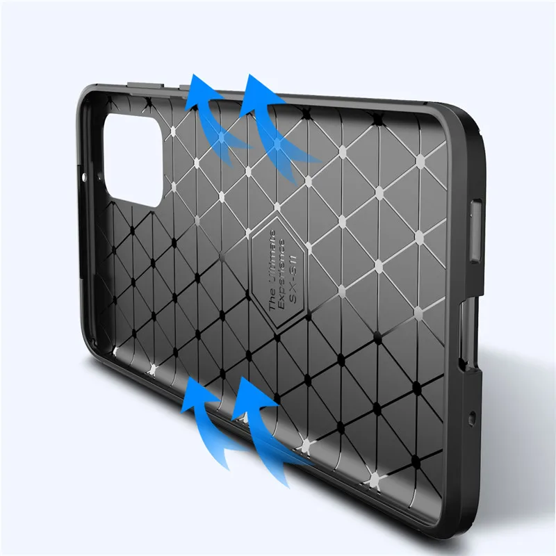 For Samsung Galaxy S20 Plus Case For Samsung S20 Plus Bumper Soft Carbon Fiber Cover For Samsung Galaxy S20 Plus Phone Case