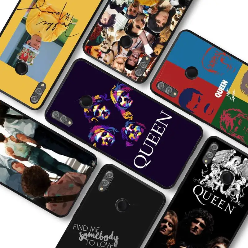 

Freddie Mercury Queen band Phone Case For Huawei honor10Lite 10i 20 8x 10 Funda for Honor9lite 9xpro Back Coque