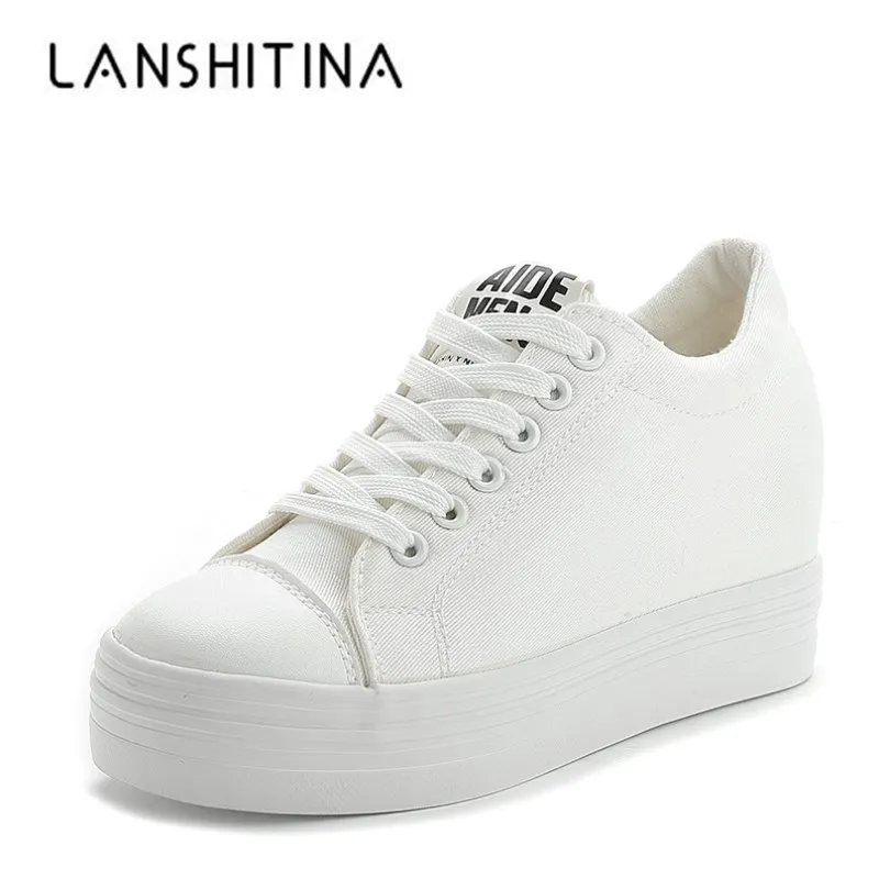 Новая женская повседневная обувь Сезон осень весна 2020 года Женская парусиновая