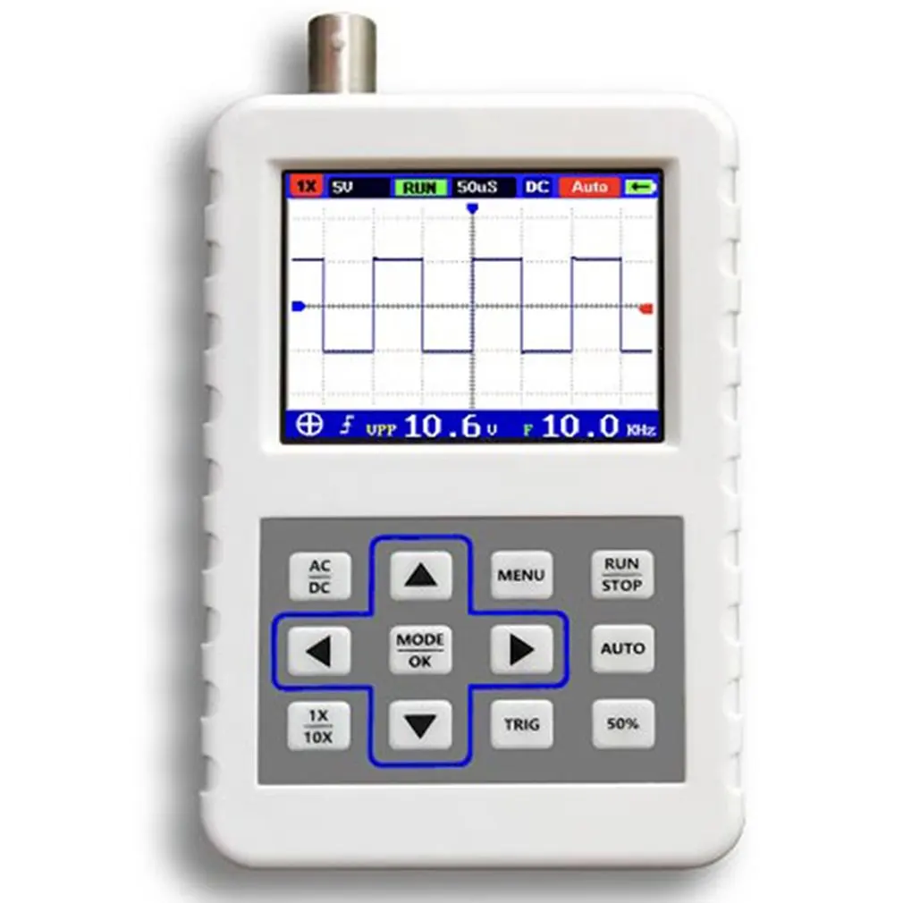 

Портативный Осциллограф портативный высокоточный цифровой осциллограф преобразователь частоты для обнаружения осциллографа авторемонта