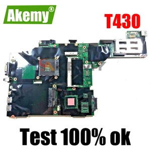 laptop motherboard for lenovo thinkpad t430 mainboard nzm4i 7 04w6625 04x3639 slj8a free global shipping