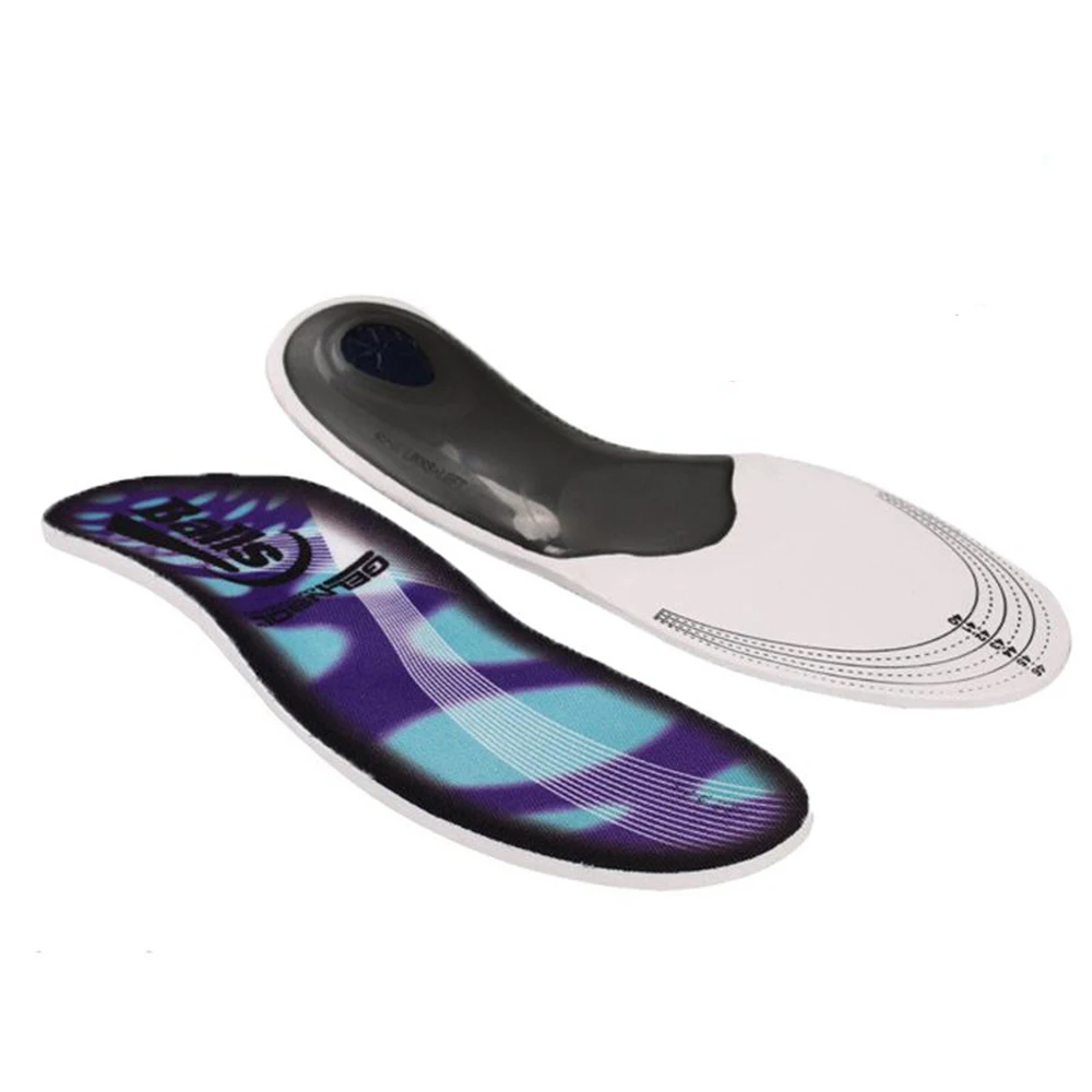 EXPfoot 3D Arch Support Orthotic Insoles PVC High Arch Gel Pad Shock-Absorbant Flat Feet For Women / Men orthopedic Foot pain